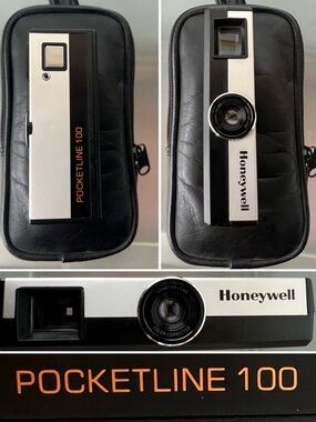 📷Vintage Honeywell Pocketline 100 (Rollei Variant) 110 Film Camera Retro + Case